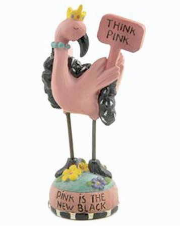 think pink flamingo